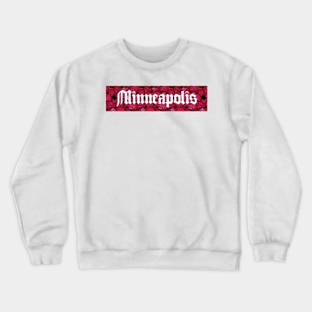 Minneapolis Flower Crewneck Sweatshirt by Americansports